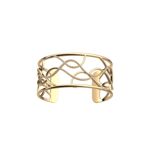 Les Georgettes - Bracelet Manchette Ondes - 25 mm, taille M