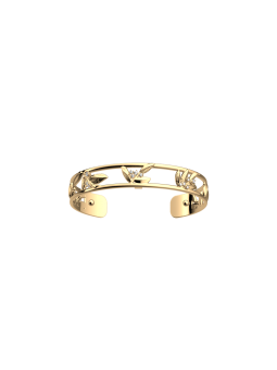 Les Georgettes - Bracelet Manchette Oliveraie - 8 mm, taille M