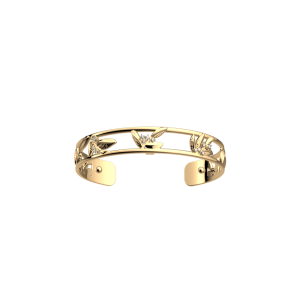 Les Georgettes - Bracelet Manchette Oliveraie - 8 mm, taille M