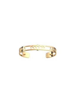 Les Georgettes - Bracelet Manchette Lotus - 8 mm, taille M