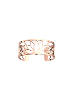 Les Georgettes - Bracelet Manchette Lotus - 25 mm, taille M