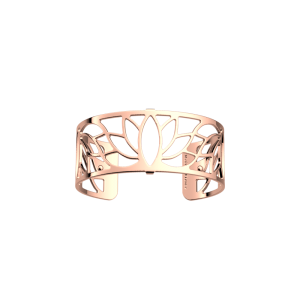 Les Georgettes - Bracelet Manchette Lotus - 25 mm, taille M
