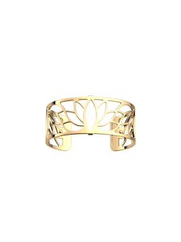 Les Georgettes - Bracelet Manchette Lotus - 25 mm, taille M