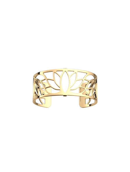 Les Georgettes - Bracelet Manchette Lotus - 25 mm, taille M