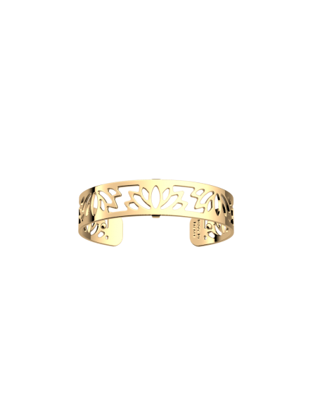 Les Georgettes - Bracelet Manchette Lotus - 14 mm, taille M
