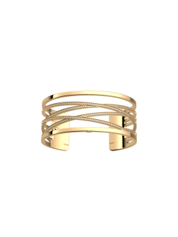 Les Georgettes - Bracelet Manchette Liens - 25 mm, taille M
