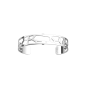 Les Georgettes - Bracelet Manchette Girafe - 14 mm, taille L - Argenté