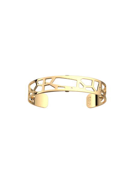 Les Georgettes - Bracelet Manchette Girafe - 14 mm, taille L - Doré