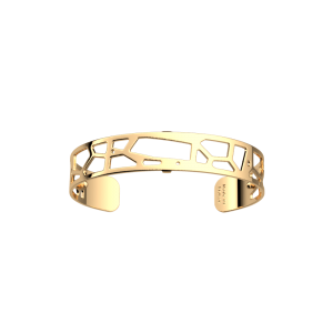 Les Georgettes - Bracelet Manchette Girafe - 14 mm, taille L - Doré