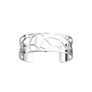 Les Georgettes - Bracelet Manchette Girafe - 25 mm, taille L - Argenté
