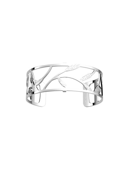 Les Georgettes - Bracelet Manchette Épis de blé - 25 mm, taille L