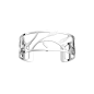 Les Georgettes - Bracelet Manchette Épis de blé - 25 mm, taille L