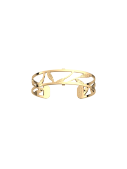 Les Georgettes - Bracelet Manchette Épis de blé - 14 mm, taille M