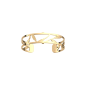 Les Georgettes - Bracelet Manchette Épis de blé - 14 mm, taille M
