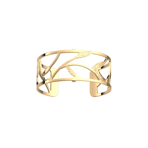 Les Georgettes - Bracelet Manchette Épis de blé - 25 mm, taille M