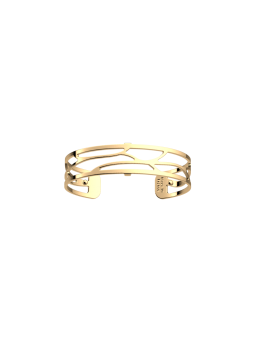 Les Georgettes - Bracelet Manchette Écorces - 14 mm, taille M