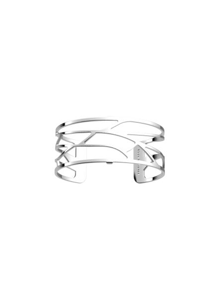 Les Georgettes - Bracelet Manchette Écorces - 25 mm, taille M