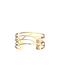 Les Georgettes - Bracelet Manchette Écorces - 25 mm, taille M