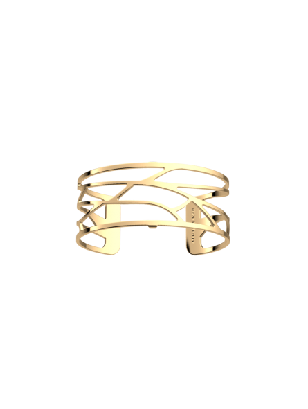 Les Georgettes - Bracelet Manchette Écorces - 25 mm, taille M