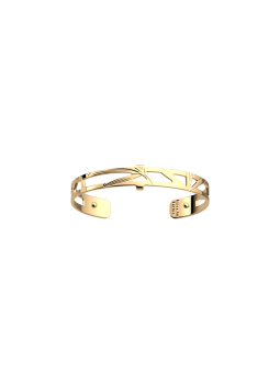 Les Georgettes - Bracelet Manchette Croisette - 8 mm, taille M