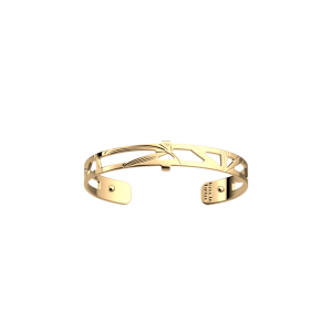 Les Georgettes - Bracelet Manchette Croisette - 8 mm, taille M