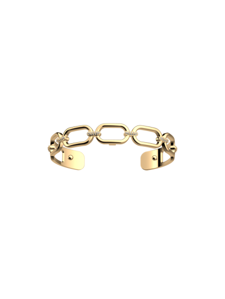Les Georgettes - Bracelet Manchette Chaîne - 8 mm, taille M