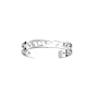 Les Georgettes - Bracelet Manchette Arbre De Vie Argenté - 8 mm, taille M