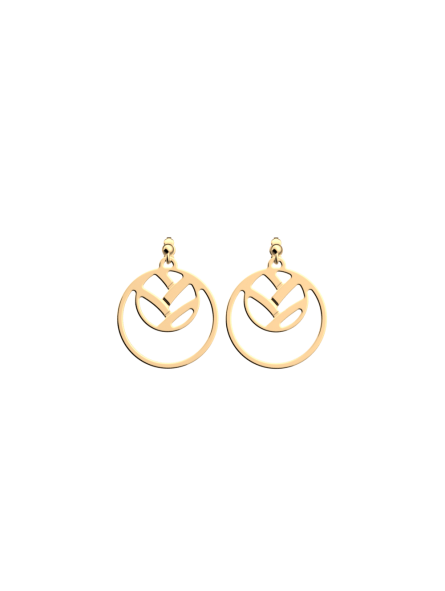 Les Georgettes - Boucles d'Oreilles Tresse - 16/25 mm, taille M