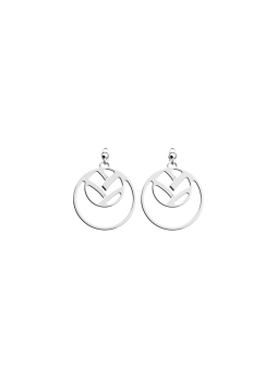 Les Georgettes - Boucles d'Oreilles Tresse - 16/25 mm, taille M