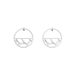 Les Georgettes - Boucles d'oreilles Tresse - 30 mm, taille M