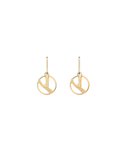 Les Georgettes - Boucles d'oreilles Tigre - 16 mm, taille M