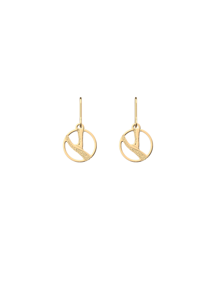 Les Georgettes - Boucles d'oreilles Tigre - 16 mm, taille M