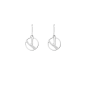 Les Georgettes - Boucles d'oreilles Tigre - 16 mm, taille M