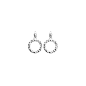 Les Georgettes - Boucles d'Oreilles Pure Martelée - 16 mm, taille M