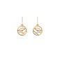 Les Georgettes - Boucles d'oreilles Ondes - 16 mm, taille M