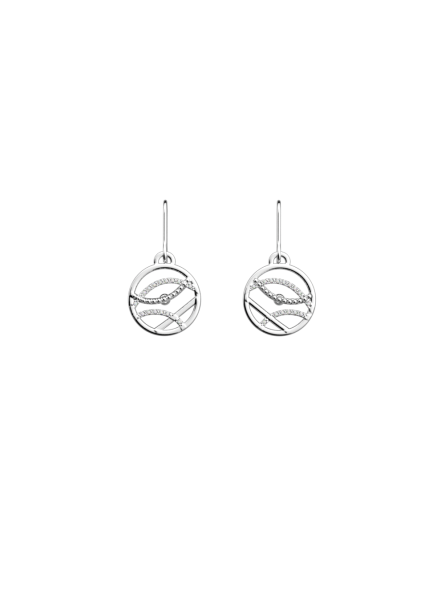 Les Georgettes - Boucles d'oreilles Ondes - 16 mm, taille M
