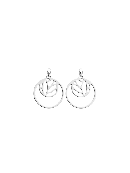 Les Georgettes - Boucles d'Oreilles Lotus - 16/25 mm, taille M