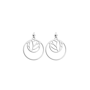 Les Georgettes - Boucles d'Oreilles Lotus - 16/25 mm, taille M