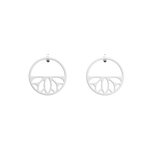 Les Georgettes - Boucles d'oreilles Lotus - 30 mm, taille M