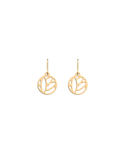Les Georgettes - Boucles d'oreilles Lotus - 16 mm, taille M