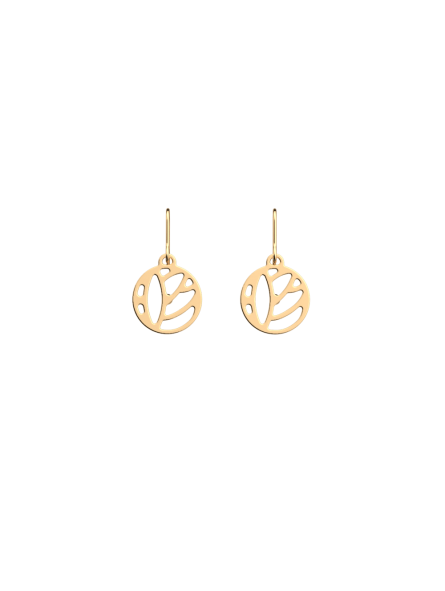 Les Georgettes - Boucles d'oreilles Lotus - 16 mm, taille M