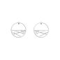 Les Georgettes - Boucles d'oreilles Liens - 30 mm, taille M