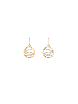 Les Georgettes - Boucles d'oreilles Liens - 16 mm, taille M