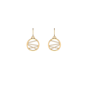 Les Georgettes - Boucles d'oreilles Liens - 16 mm, taille M