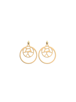 Les Georgettes - Boucles d'oreilles Girafe - 16/25 mm, taille M