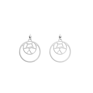 Les Georgettes - Boucles d'oreilles Girafe - 16/25 mm, taille M