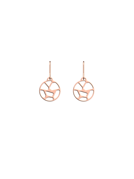 Les Georgettes - Boucles d'oreilles Girafe - 16 mm, taille M
