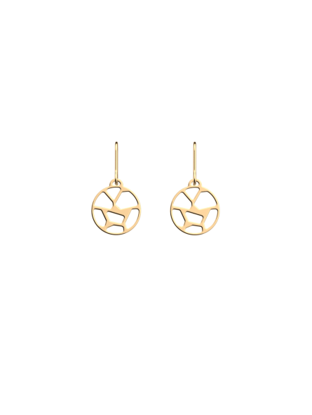 Les Georgettes - Boucles d'oreilles Girafe - 16 mm, taille M