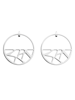 Les Georgettes - Boucles d'oreilles Girafe - 43 mm, taille M