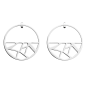 Les Georgettes - Boucles d'oreilles Girafe - 43 mm, taille M